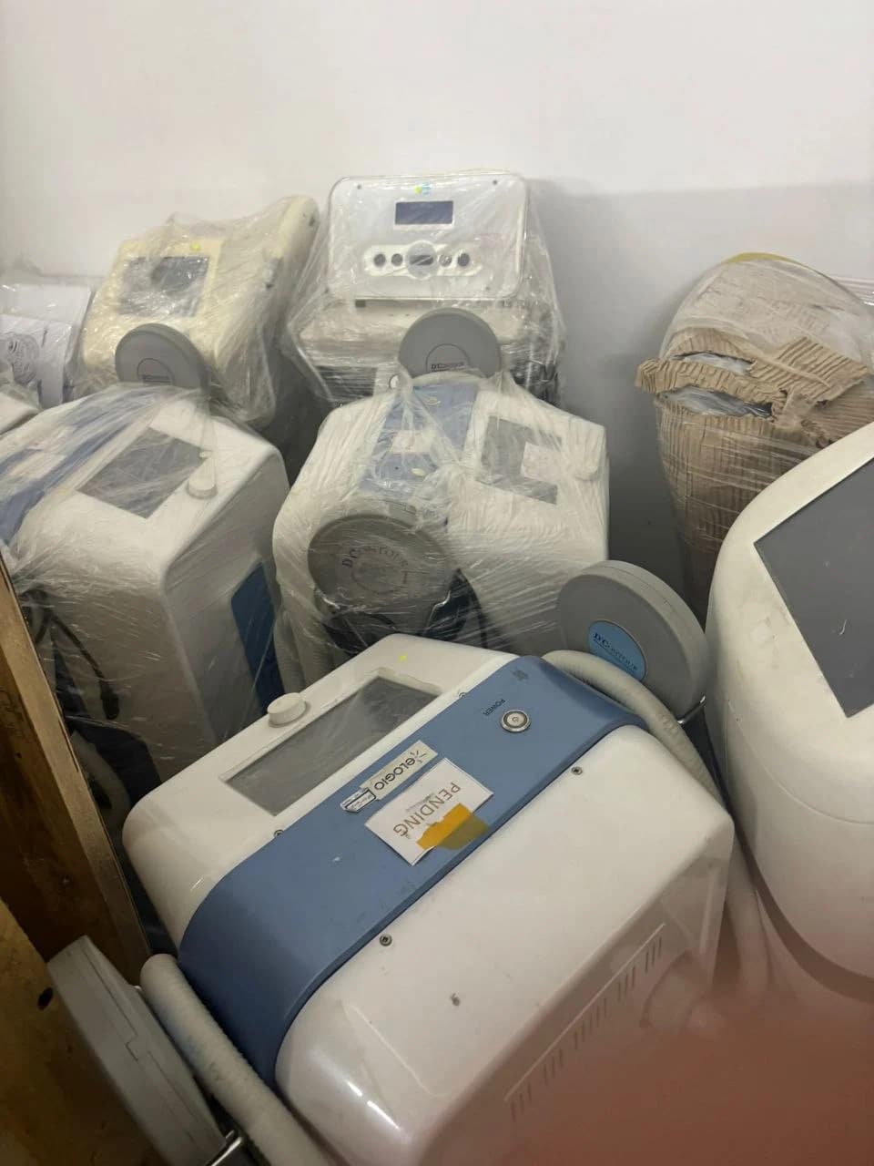 Used medical machines assessed for recovery and a second life